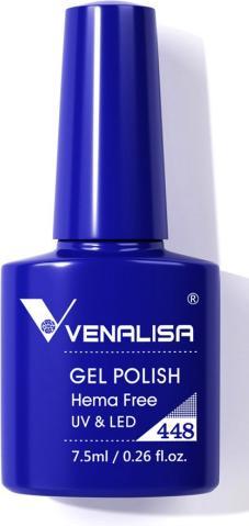 Venalisa Vernis en gel 448 UV/LE (Bleu royal, Vernis semi-permanent)