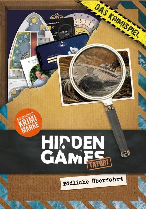 Actual product image Hidden Games HID00014 - Crime Scene: Deadly Crossing (DE) (German, 1 - 6 Players)