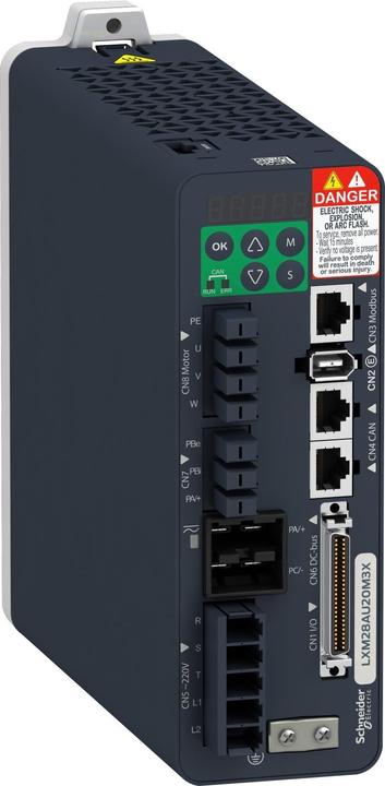 Actual product image Schneider Electric LXM28 CAN IO DRIVE 3PH230V2.0KW