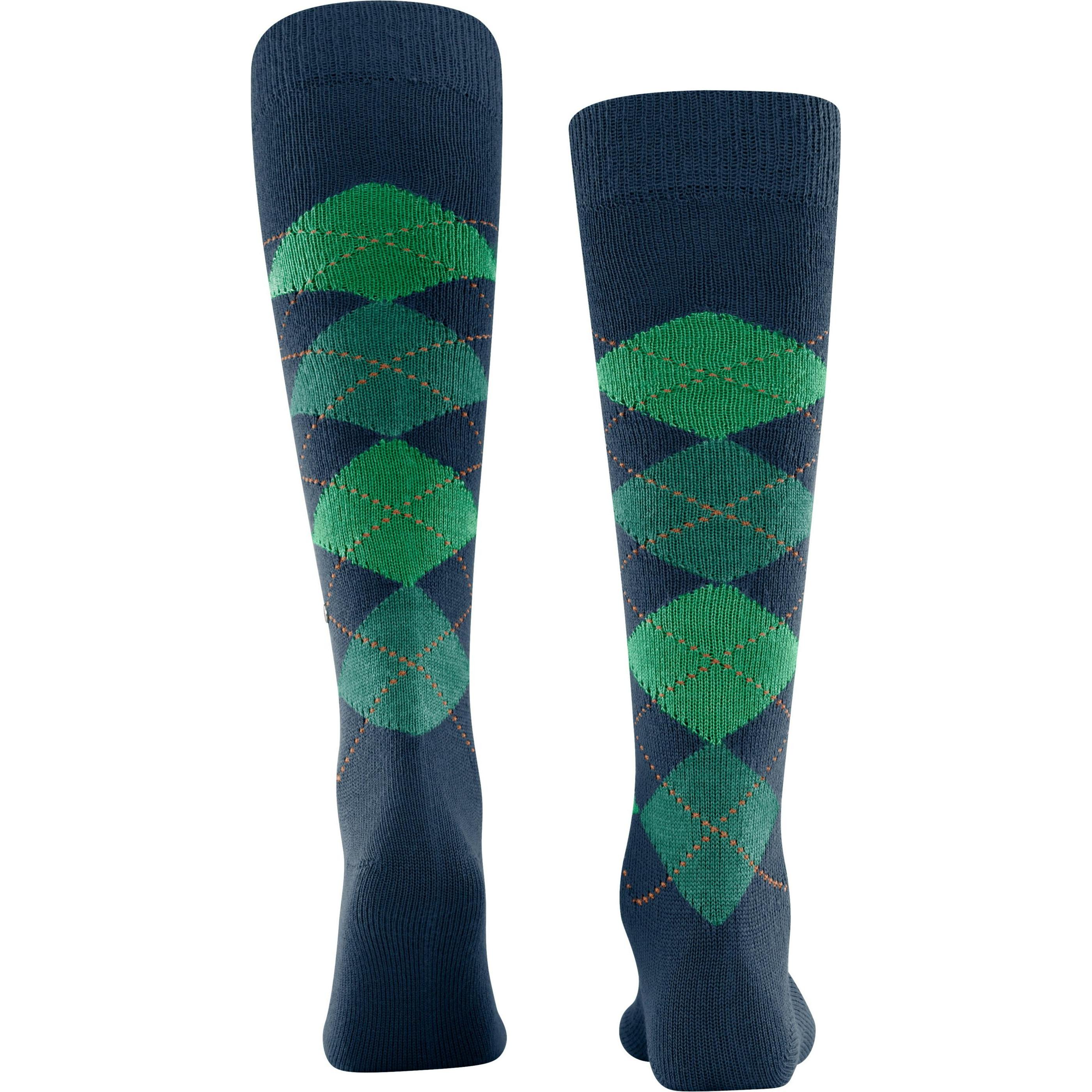 Thumbnail - Burlington, Herren, Socken, Preston KH, Blau, (40 - 46)