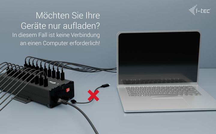 Produktbild i-tec CHARGING HUB 20X USB-C (USB-C, 20 Ports)