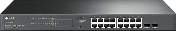 Immagine prodotto TP-Link (TL-SG2218P) Smart Switch JetStream a 18 porte Gigabit con 16 porte PoE, 2x SFP, IPv6, Gestione (18 porte)