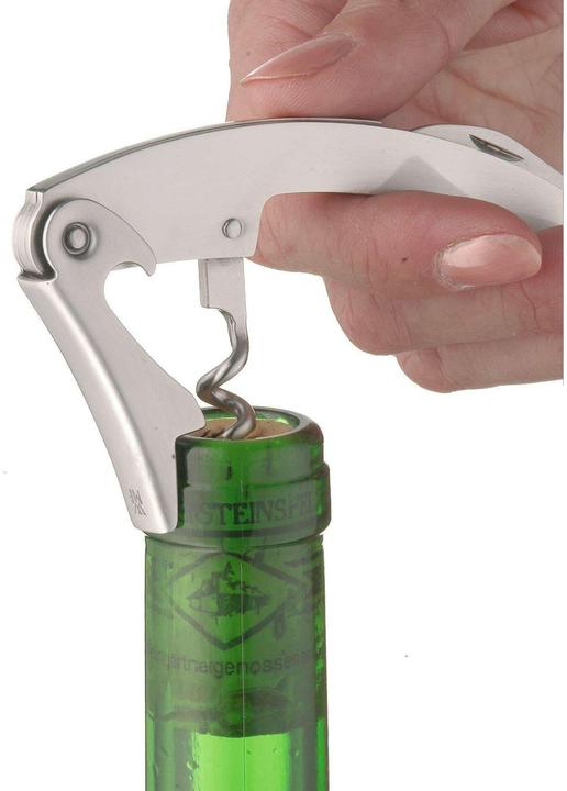 Produktbild WMF Kellnermesser Kellnerbesteck für alle Korkenarten 10cm Clever&More Edelstahl (Kellnermesser)