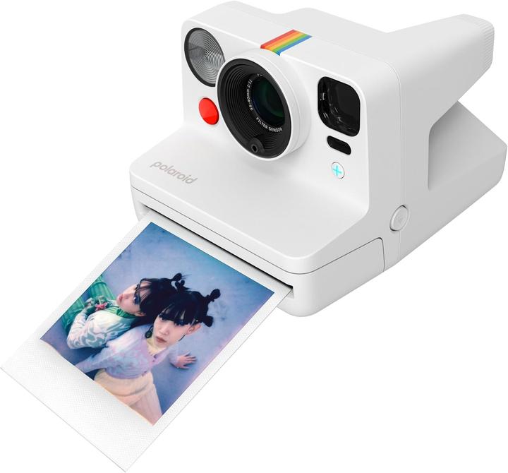 Image du produit Polaroid NOW Gen3 Instant Camera Bluetooth Connected Bundle Camera Color Film 16 photos White 6563