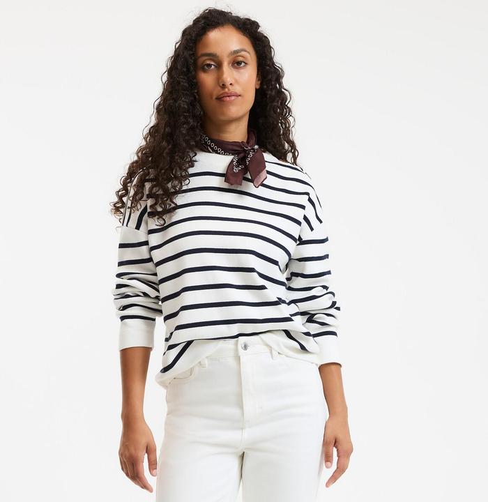 Produktbild La Redoute Collections Matrosenpullover aus reiner Baumwolle (XXL)