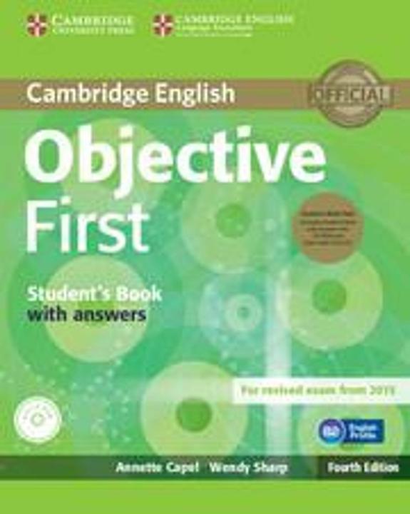 Produktbild Objective First. Student's Book with answers Pack (Englisch, Annette Capel, Wendy Sharp, 2015)