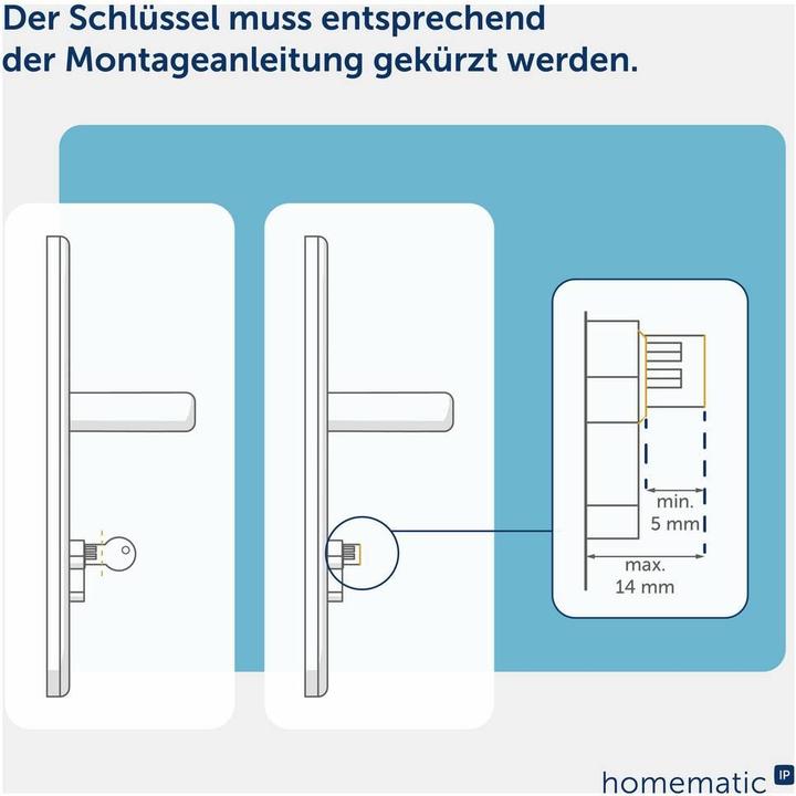 Actual product image Homematic IP Türschlossantrieb? pro, anthrazit HmIP-DLP-A