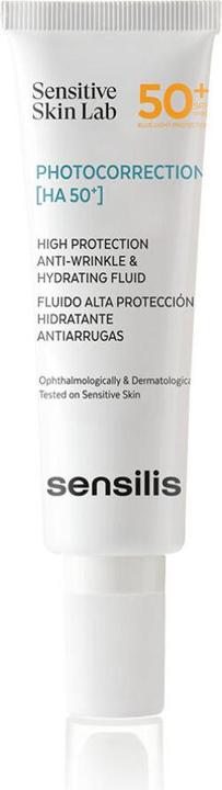 Immagine prodotto Sensilis Photocorrection HA 50+ Idratante e Antirughe (Crema solare, SPF 50+, 50 ml)