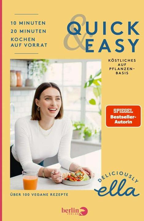Produktbild Deliciously Ella. Quick & Easy (Deutsch, Ella Mills (Woodward), 2020)