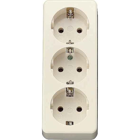 Thumbnail - JUNG, Steckdose, Tischsteckdose 3-fach 16A 250V o.Zugentla. 10 S 23 LA