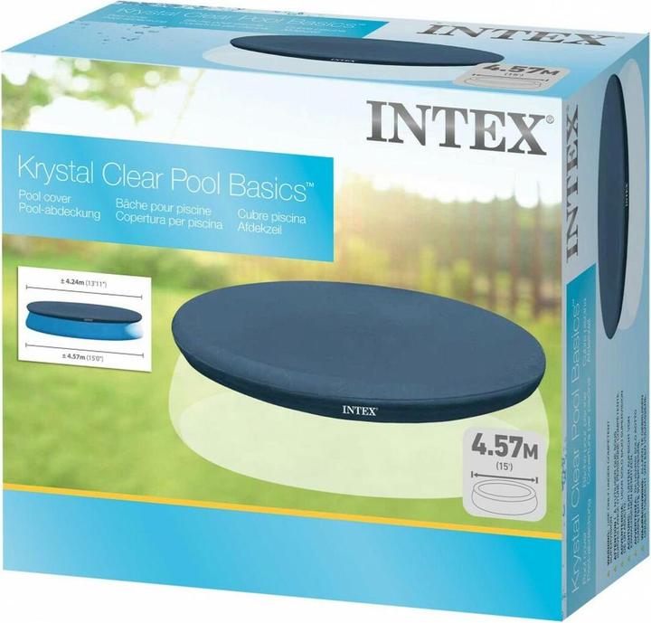 Image du produit Intex Couverture de piscine 28023 EASY SET Ø 457 cm 457 x 20 x 457 cm