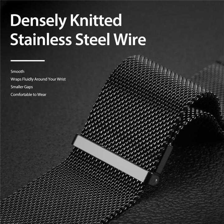 Actual product image Dux Ducis Milanese Pro Strap (38 mm, 40 mm, 41 mm, 42 mm, Stainless steel)