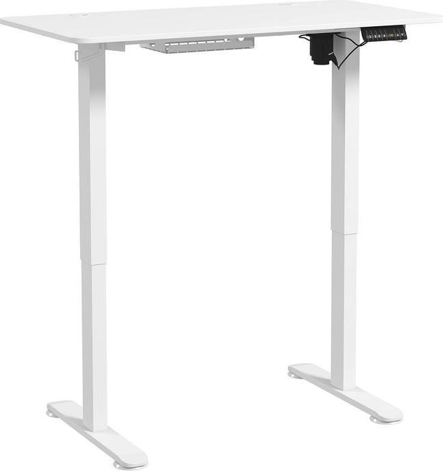 Produktbild Swisshandel24 Schreibtisch höhenverstellbar, elektrisch, 120x60x72-116cm, mit 3 Voreinstellungen, Spanplatte, Weis
