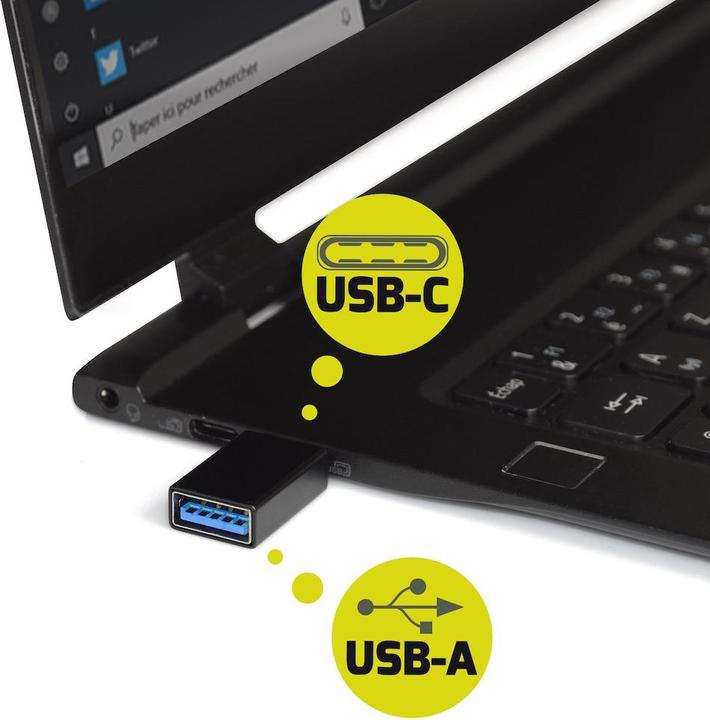 Produktbild Port Designs Konverter USB Typ C auf USB Typ A Buchse (USB 2.0)