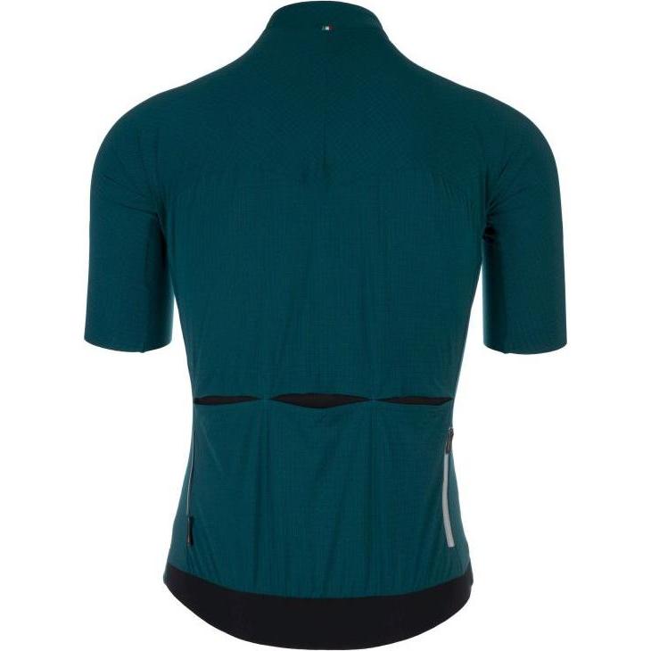 Thumbnail - Q 36.5, Herren, Velotrikot, Jersey Short Sleeve Pinstripe Pro (S), Grün, S