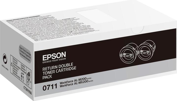 Produktbild Epson C13S050711 Rückgabetoner (BK)