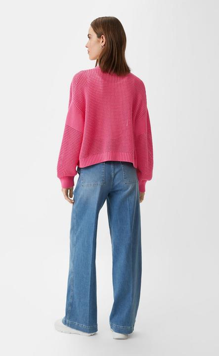 Produktbild Comma Strickjacke Strickjacke mit Lochmuster (M)