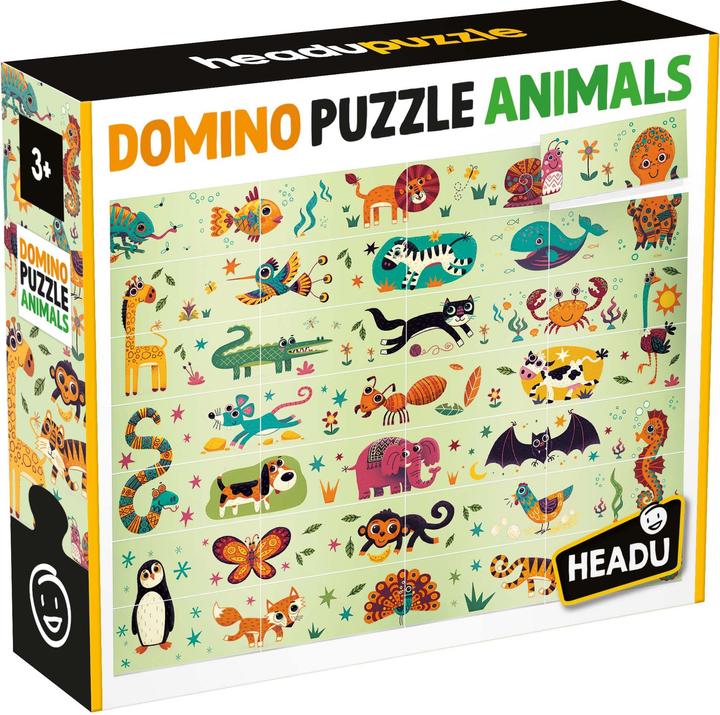 Image du produit Headup Games Domino Puzzle Animals
