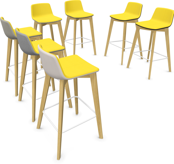 Actual product image Narbutas Twist & Sit Bar Stool