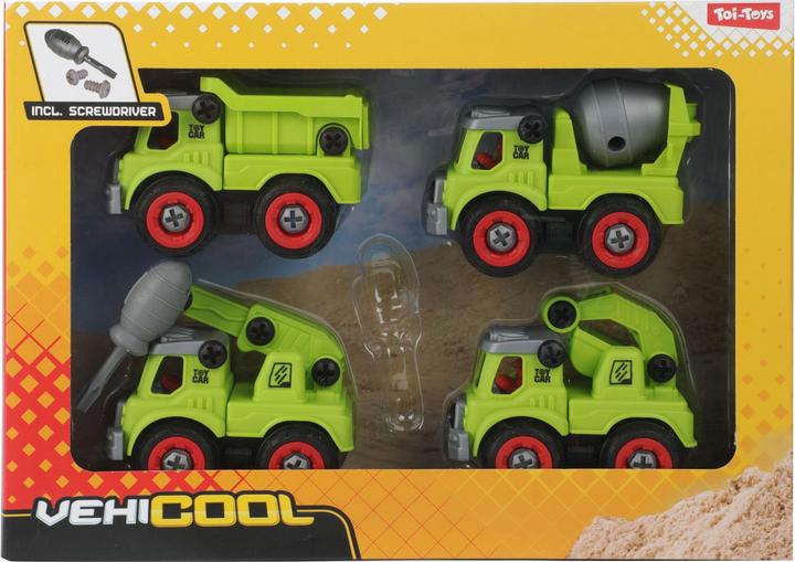 Image du produit Toi-Toys Cars & Camions Véhicules de chantier avec tournevis