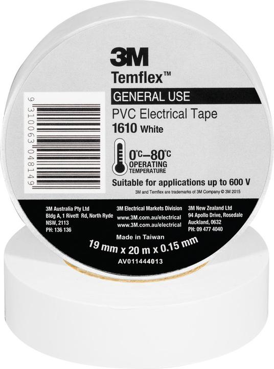 Actual product image 3M Insulating tape Temflex (19 mm)