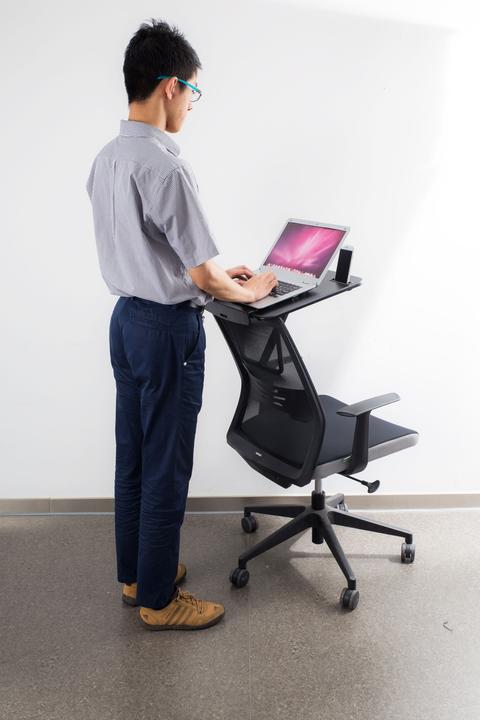Produktbild Reflecta ERGO Stand Workstation C450 black