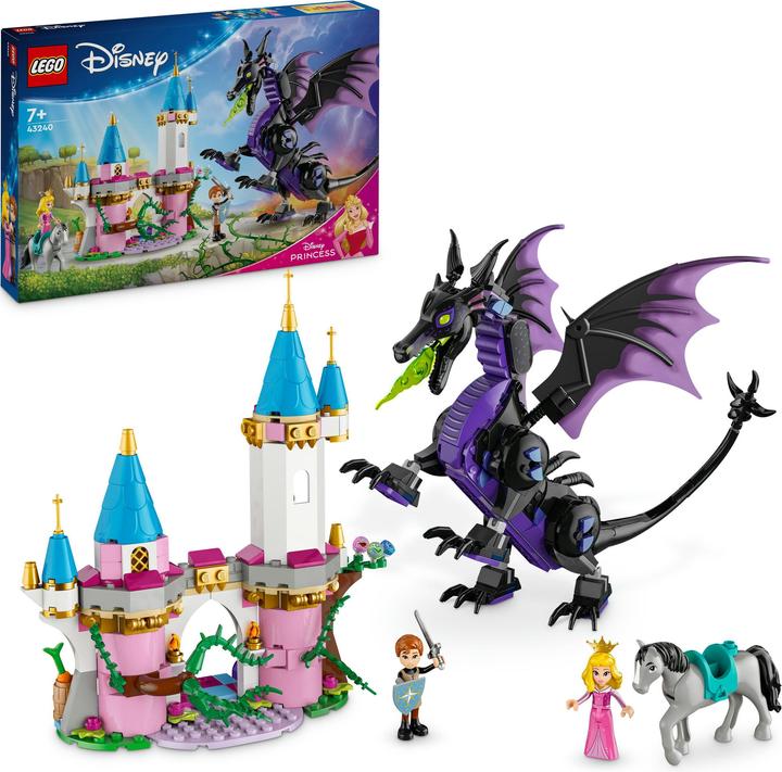 Actual product image LEGO Maleficent as a dragon (43240, LEGO Disney)
