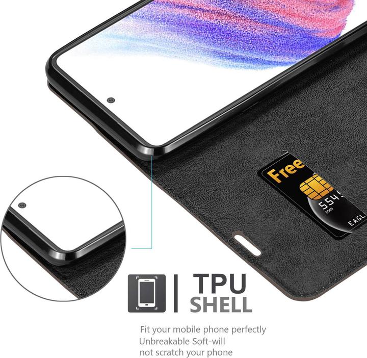 Immagine prodotto Cadorabo Custodia per Samsung Galaxy A53 5G a libro Invis. Stile magnetico (Samsung Galaxy A53 5G)