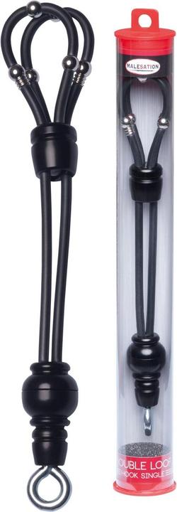Produktbild Malesation Double Loop Hook Single schwarz
