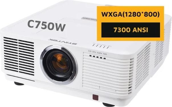 Byintek C750W Projector (WXGA, 7300 lm)