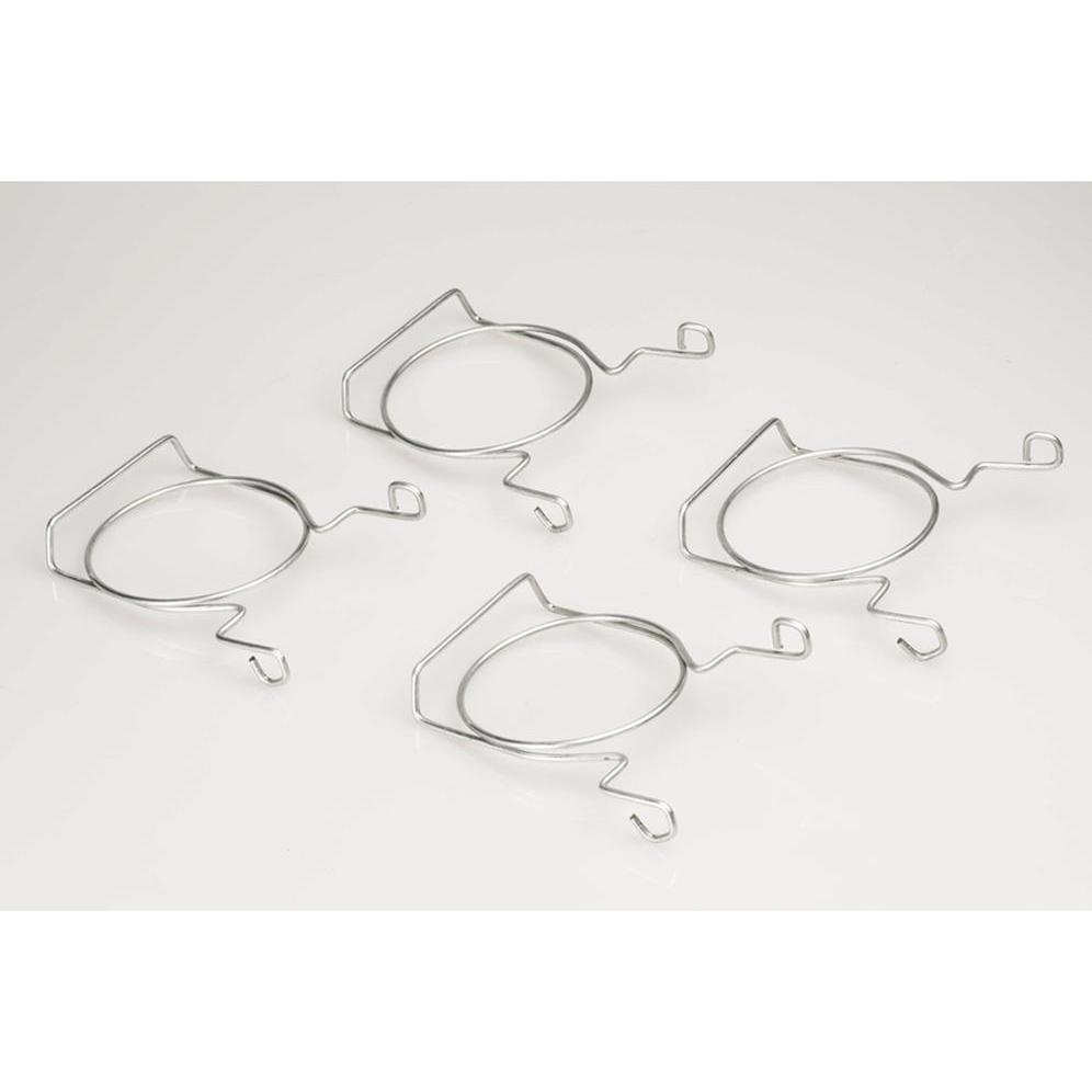 Hoodman Drone Tape Clips (Drohnen Zubehör Set, Universal), Drohne Zubehör, Silber