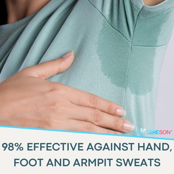 Actual product image Tereson Antiperspirant spray 50 ml, strong against perspiration on armpits and hands (Spray, 50 ml)