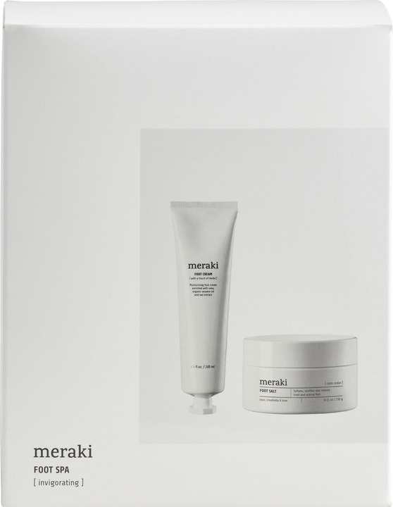 Actual product image Meraki Foot spa with salt and scrub gift box (309779406) (Foot bath, 100 ml)