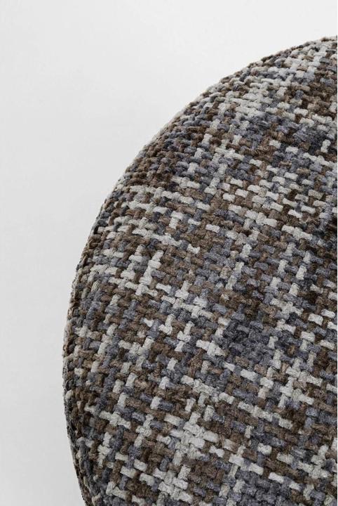 Produktbild Kare Design Hocker Berry High Silber Dunkelgrau Ø39cm