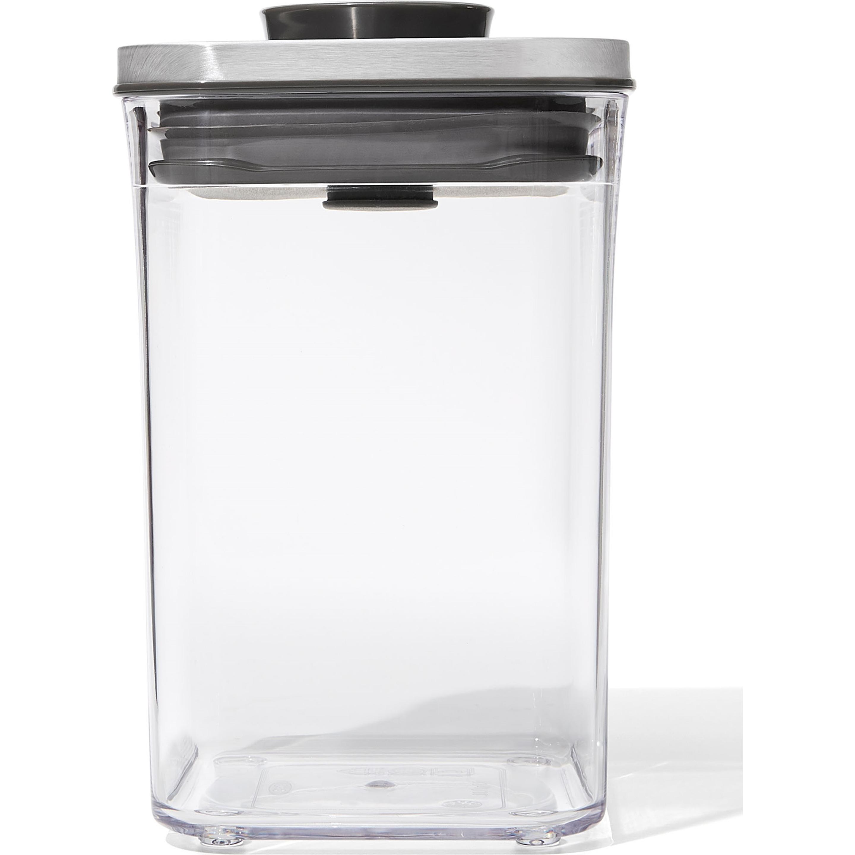 OXO Vorratsdose Steel Pop, Vorratsbehälter, Transparent