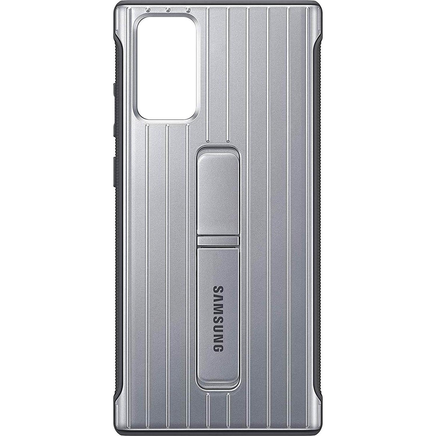 Samsung Protective Standing Cover (Samsung Galaxy Note 20), Smartphone Hülle, Silber