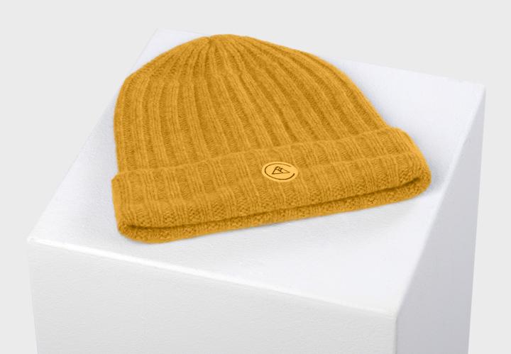 Produktbild Cash-Mere Kaschmir Rib Mütze (One Size)