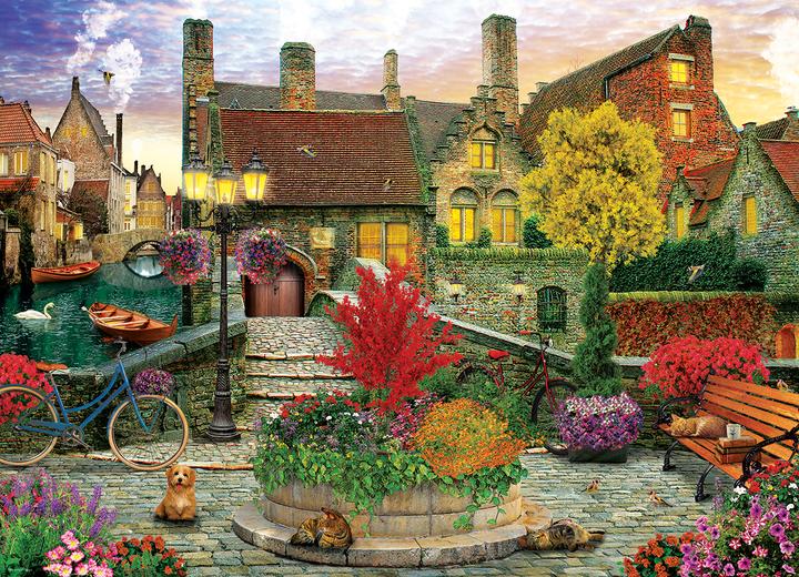 Produktbild Eurographics Altstadtidylle von David Maclean (1000 Teile)