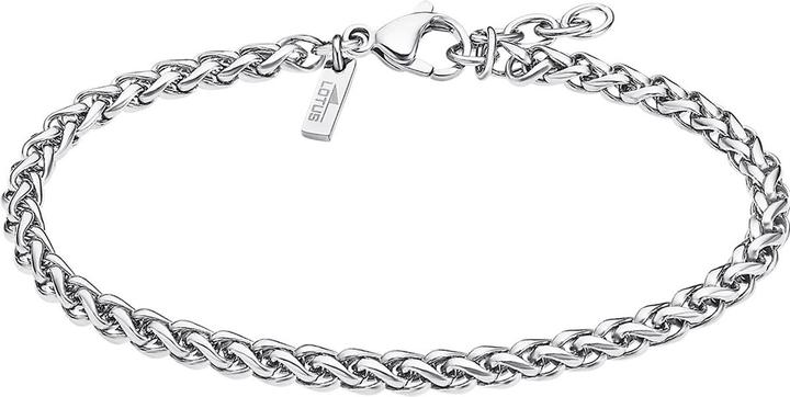 Lotus Style - Massive men's steel bracelet Men inack LS2222-2 / 1 (20.50 cm, Stainless steel)