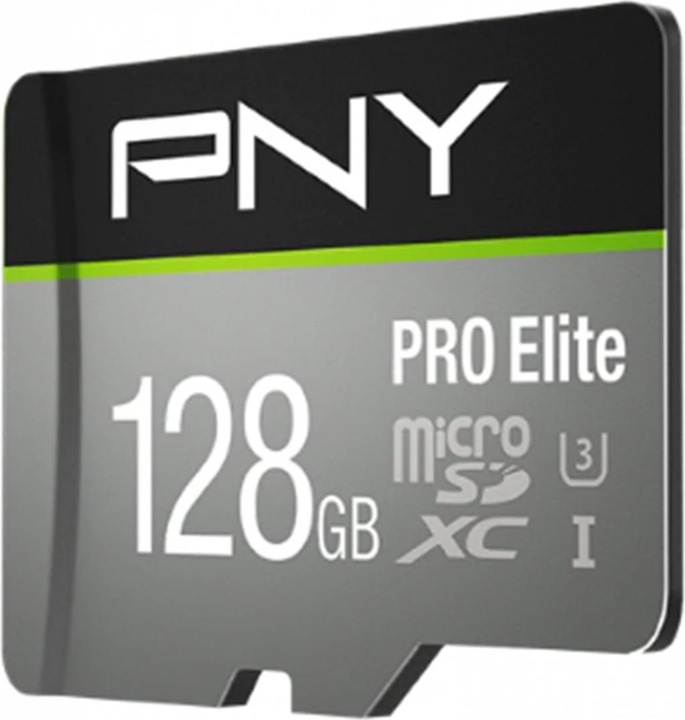 Actual product image PNY Pro Elite (128 GB, microSDXC, U3, UHS-I)