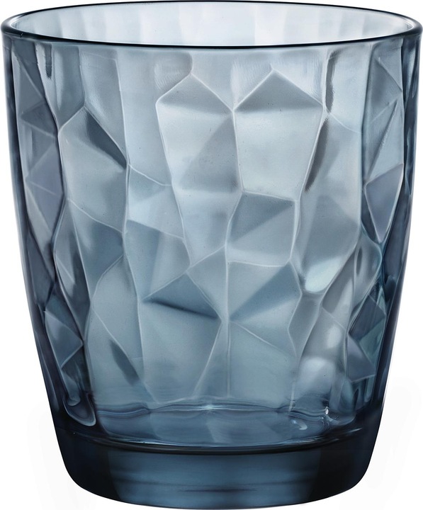 Produktbild Bormioli Rocco Bormiolio Rocco Gläser Set Diamond 6 Stk. (Farbe Ocean blau, Trinkgläser 305 ml) (0.31 l, 6 x)