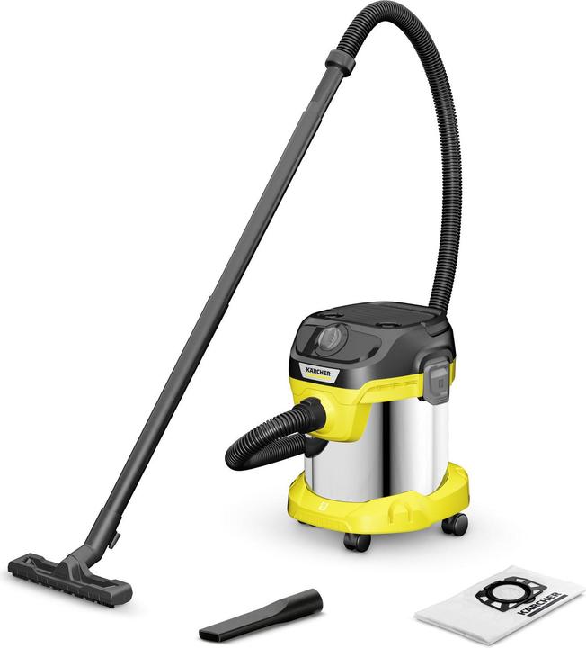 Actual product image Kärcher V-15/4/18 Kanisterstaubsauger 15 L Trockener Zylinderstaubsauger 1000 W Staubbeutel (Dry vacuum cleaner)