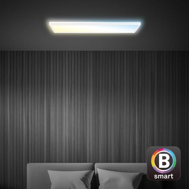 Produktbild Briloner TAVA B smart WiFi +Bluetooth ultra flat CCT LED Panel (3000 lm)