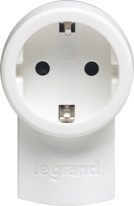 Actual product image Legrand Earthing contact plug with socket, single