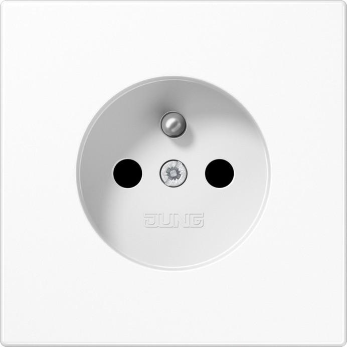 JUNG, Steckdose, Steckdose 1f aws glz LS UP IP20 ZP LS1520FKIWW