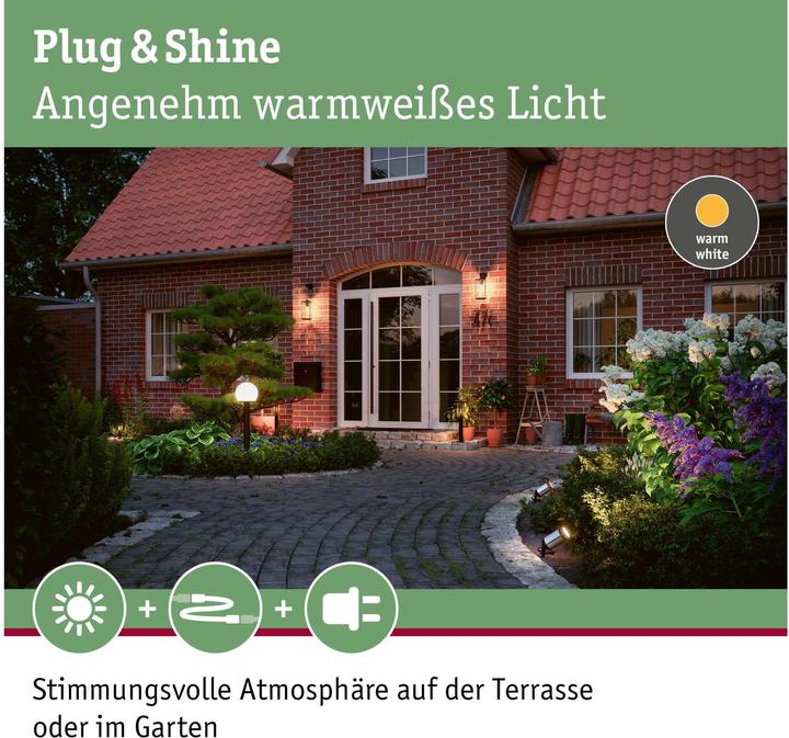 Produktbild Paulmann Outdoor Plug & Shine Classic Starterset (310 lm, IP65)