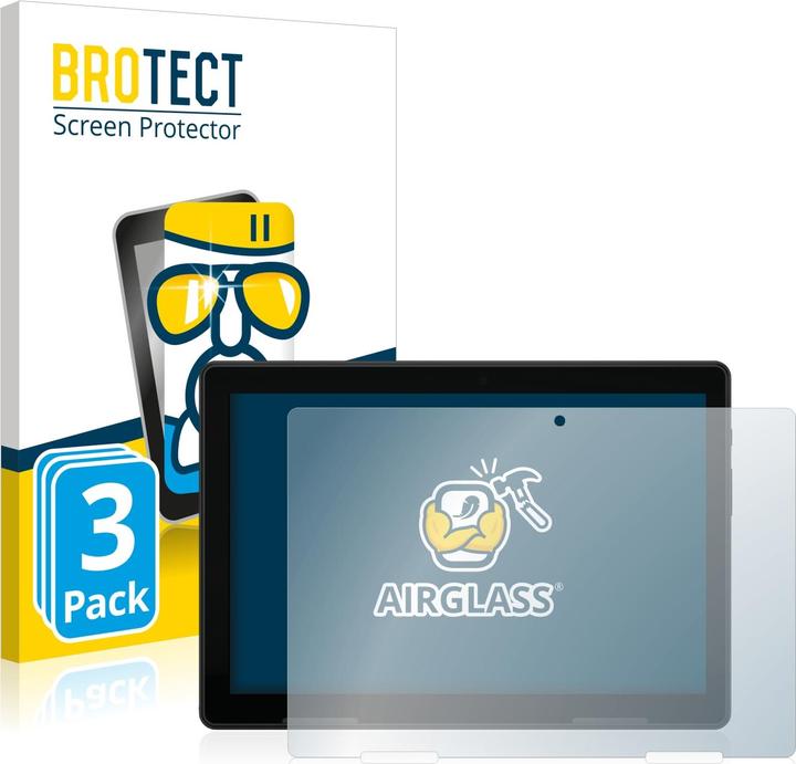 Actual product image BROTECT AirGlass Glass (3 Piece, Lifetab E10814)
