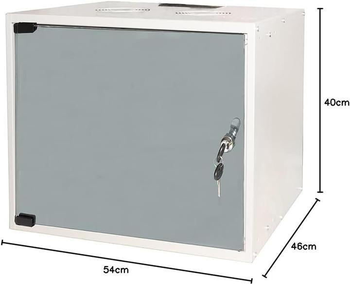 Produktbild ARMADIO A MURO 19" 9 UNITÀ, 460*540*400MM GRIGIO DISASSEMBLATO (9 HE, 19 Zoll Rack)