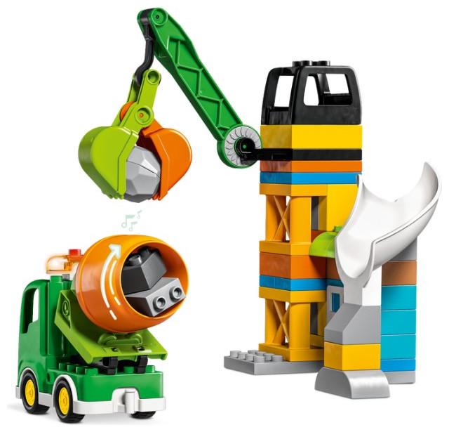 Image du produit LEGO Chantier avec véhicules de construction (10990)