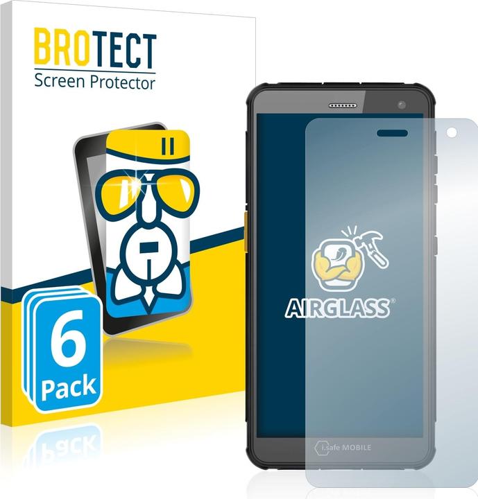 Actual product image BROTECT AirGlass Glass (6 pcs., i.safe mobile IS655.2)